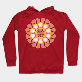 mandala Clamber drawingmandala Flutter stuffed Hoodie